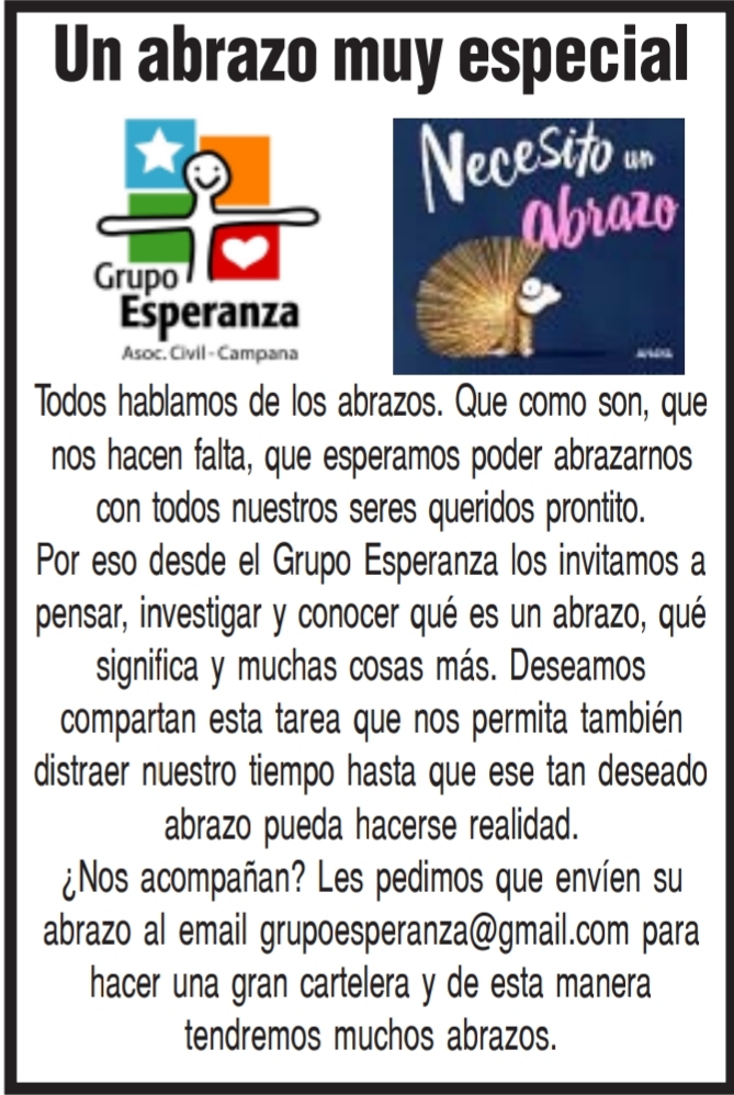 Abrazo Abrazo